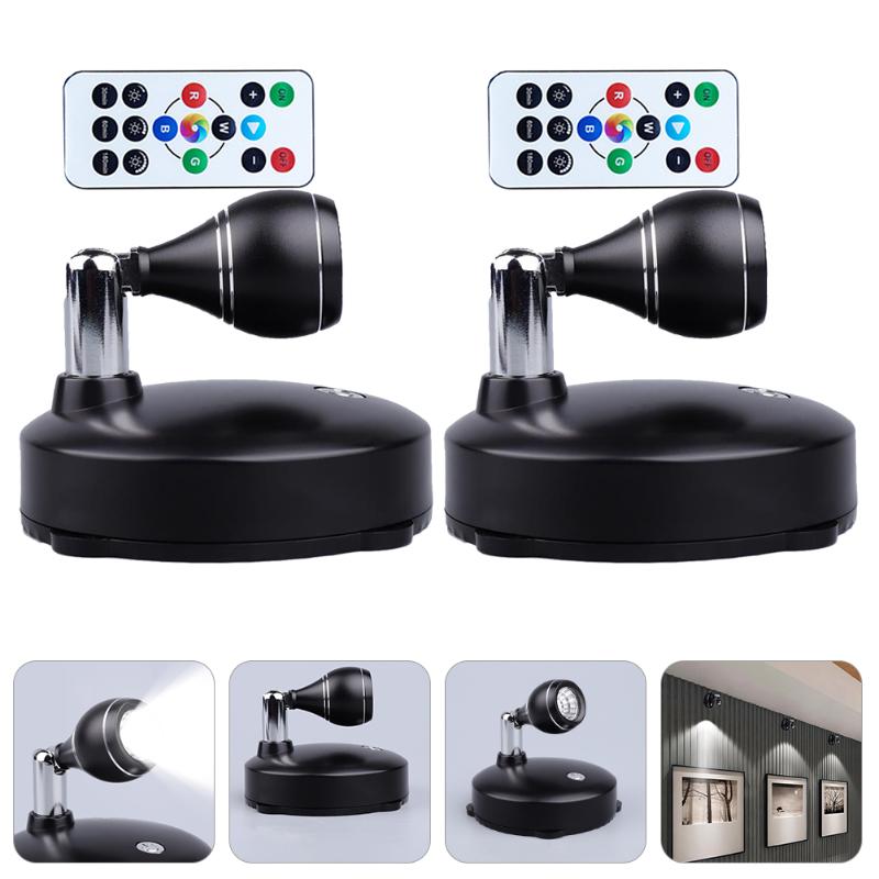 

Night Lights 2 Sets USB Charging Projection Lamps Remote Controlled Projectors Gallery