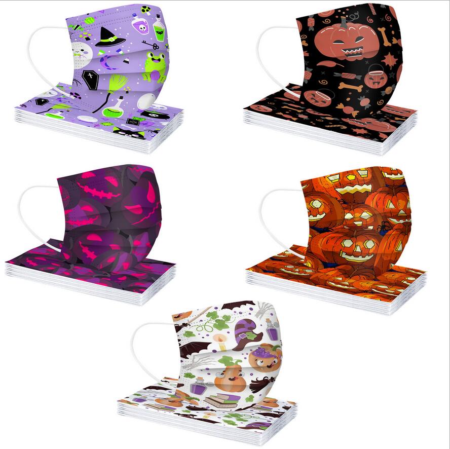 

20 Style Luxury 3 Layer 95%Filtration Efficiency Children Animal Printing Cartoon Disposable Face Masks Boys Girls Dustproof Prevention Influenza Face Mouth Mask