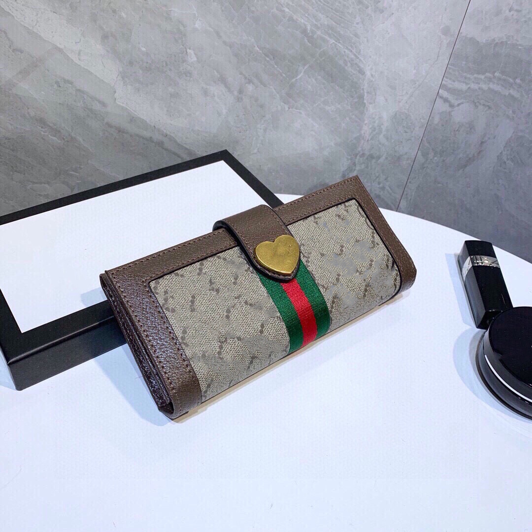 

designer custom purse red and green nylon strip gold button ladies long, Red;black