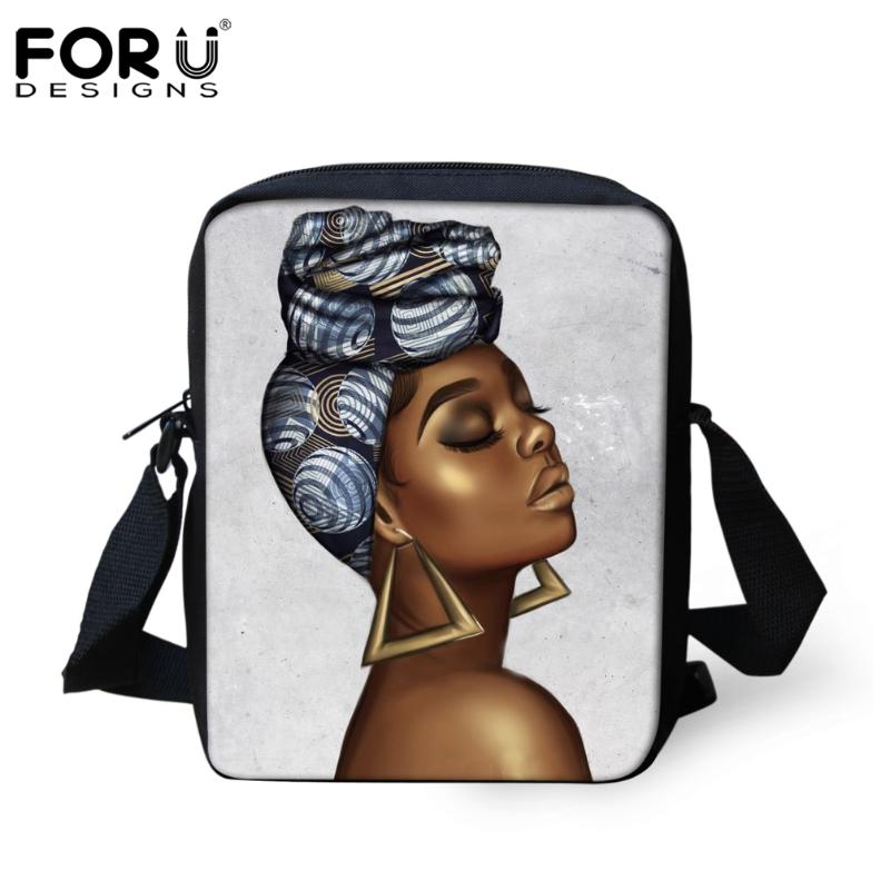 

Fashion Unisex African Girls Print Shoulder Bag Book Mini Mochial Stylish Sling Bags For Boys School