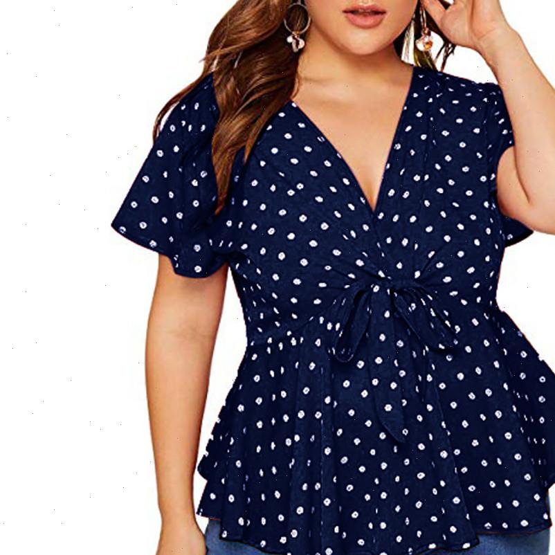 

chiffon v neck casual women shirt bow sashes plus size butterfly sleeve clothes yj, White