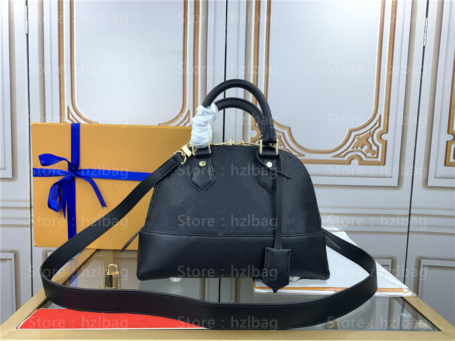 

NEO ALMA BB handbag crossbody bags M44829 Purse Wallet rounded handles Mono gram Empreinte Padlock Keybell Classic women designer toe bags, Color 01