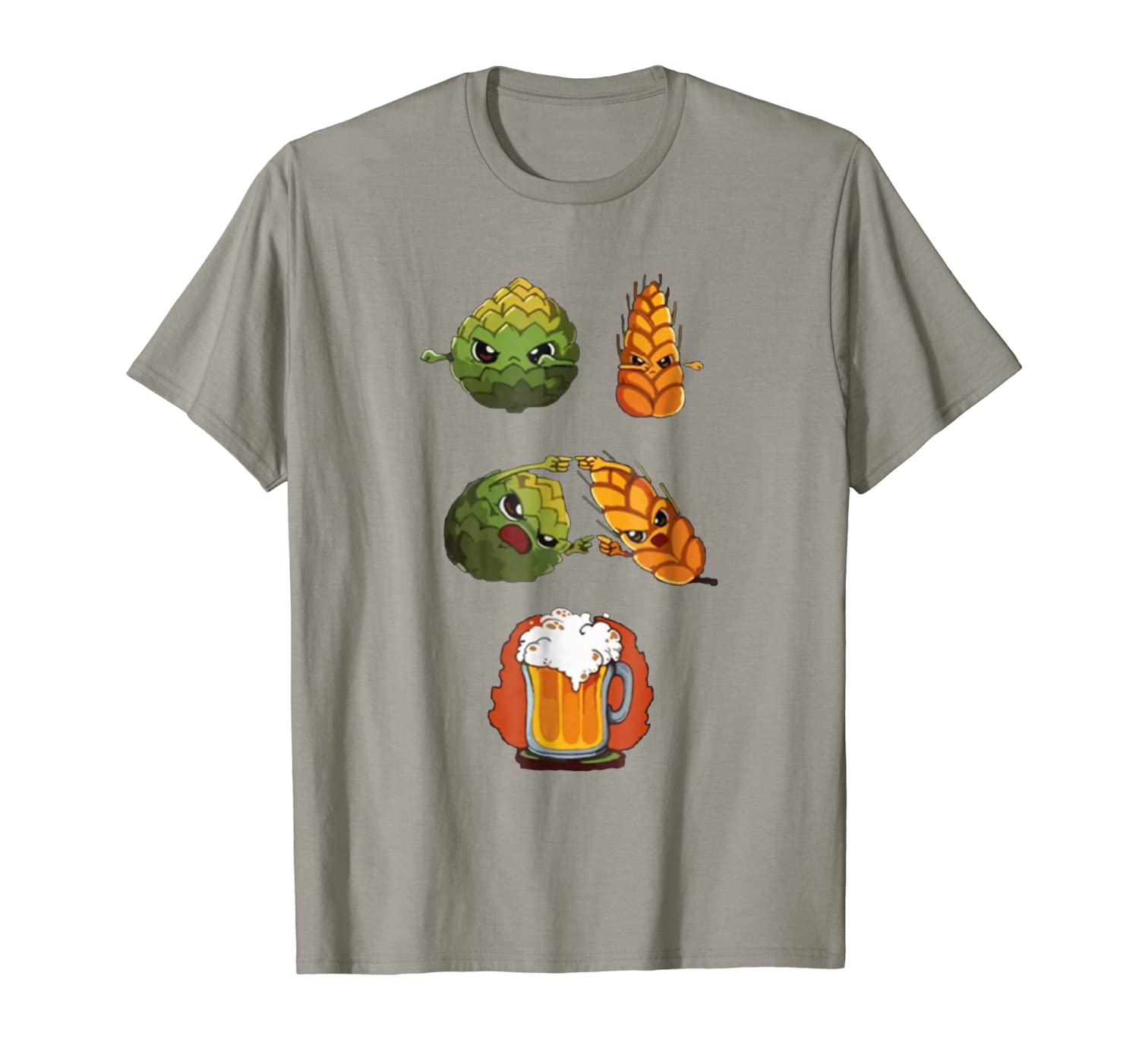 

Funny Beer Fusion T-Shirt I Perfect Alcohol Drinkers Wear, White;black