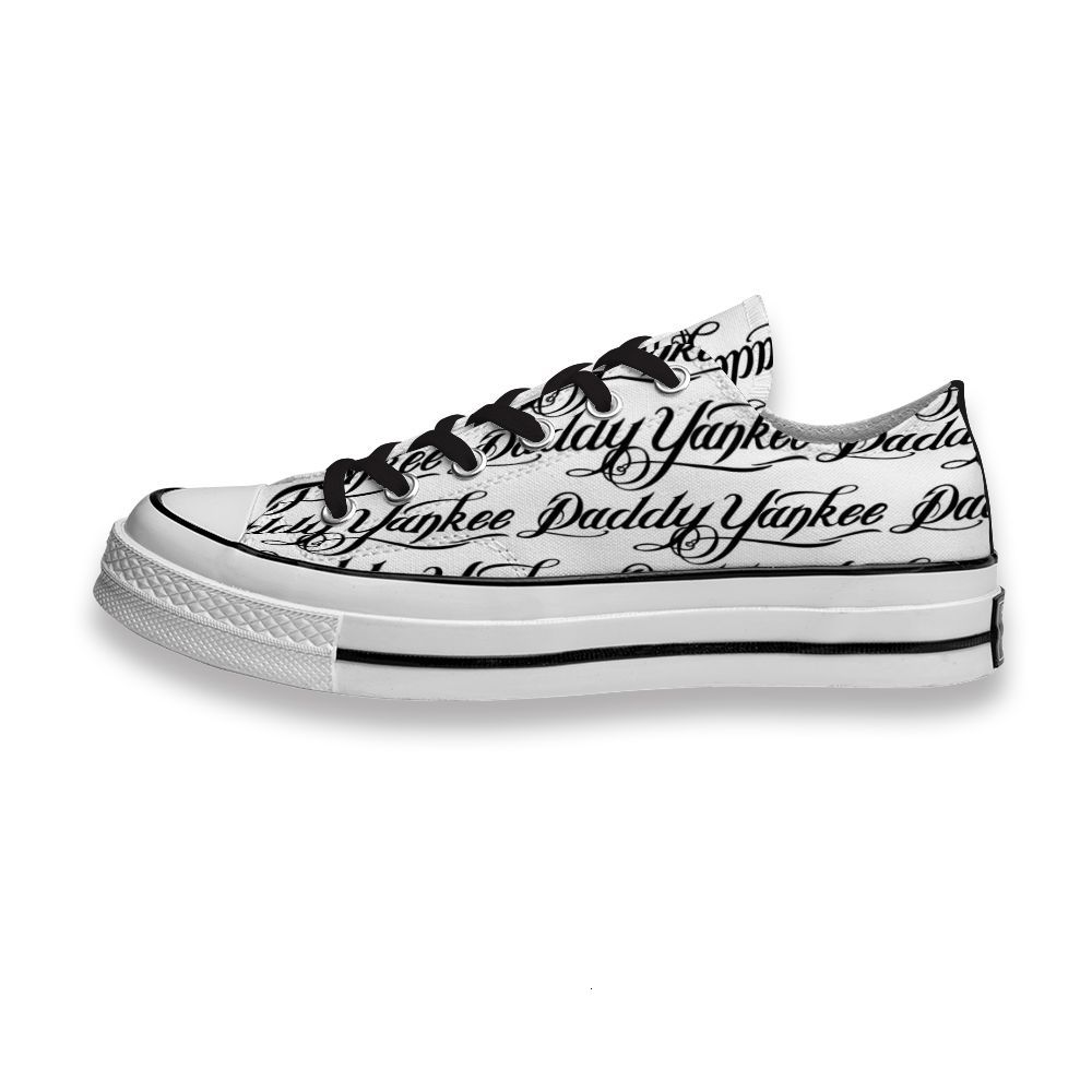 

Custom Printed Sho Daddy Yankee Sneakers Low Unisex Mens Womens Skateboard Sport Footwear Diy Trainers Canvas Casual Shoe, Others