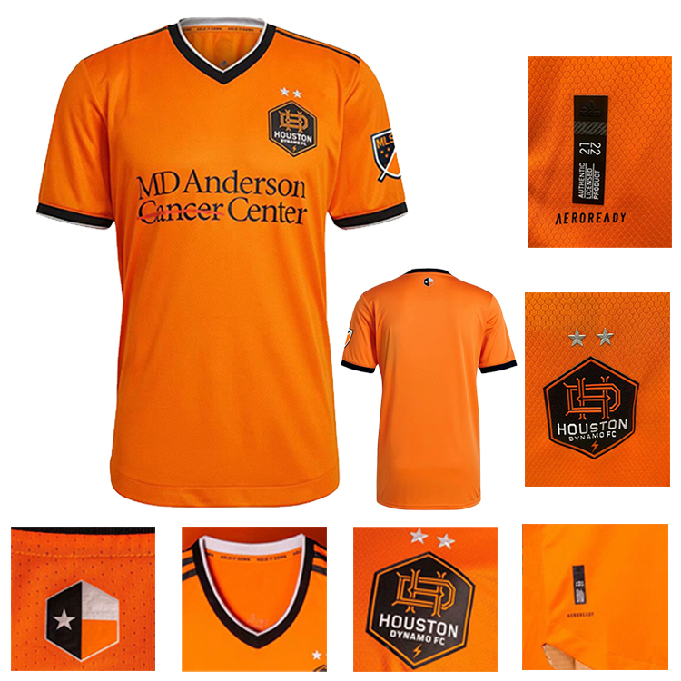 

2021 Houston soccer jersey Dynamo FC Player Version Soccer Jerseys 2022 camisetas de fÃºtbol 21 22 Boniek Darwin jr Corona Rodriguez ELIS RAM, Black;yellow
