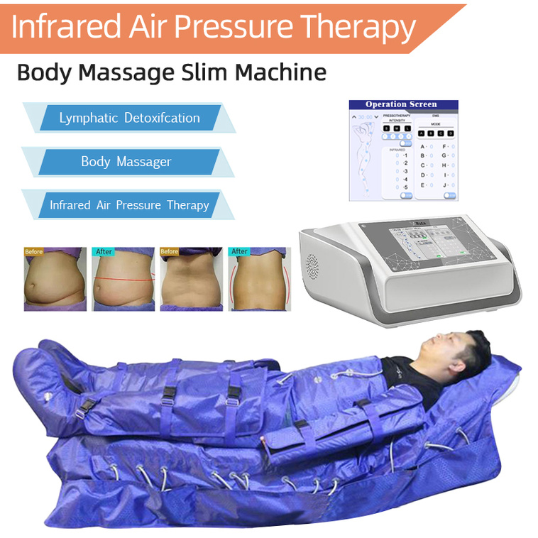 

2022 Pressure Therapy Weight Reduce Slimming 3-in-1 Lymphatic Drainage Muscle Stimulator Device#204