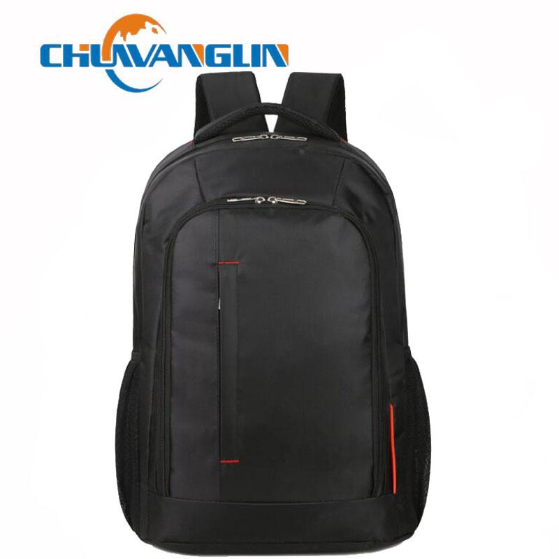 

Backpack Chuwanglin 15.6inch Laptop Fashion Men Travel Teenage Bag Male School Bags Bagpack Mochila F81901, Black