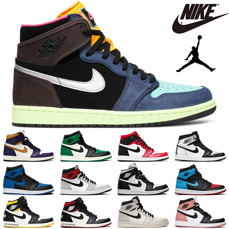 

Nike Air Jordan 1 Retro High OG Basketball Shoes Tokyo Bio Hack men women 1s University Blue Hyper Royal Turbo Green outdoor mens trainer