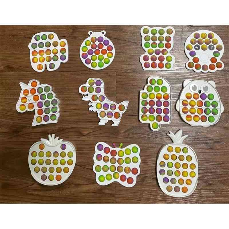 

New camouflage rodent killing pioneer plastic children's Toys Finger bubble music decompression puzzle