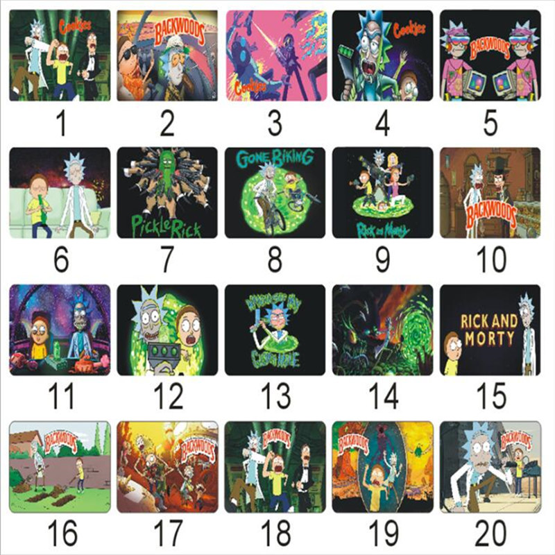 

DHL Smoking Tool 20 Types Plastic LED Rolling Tray Dry Herb Tobacco 180mm*125mm Storage Cartoon Glowing Plate 350mA Recharging Handroller Ro