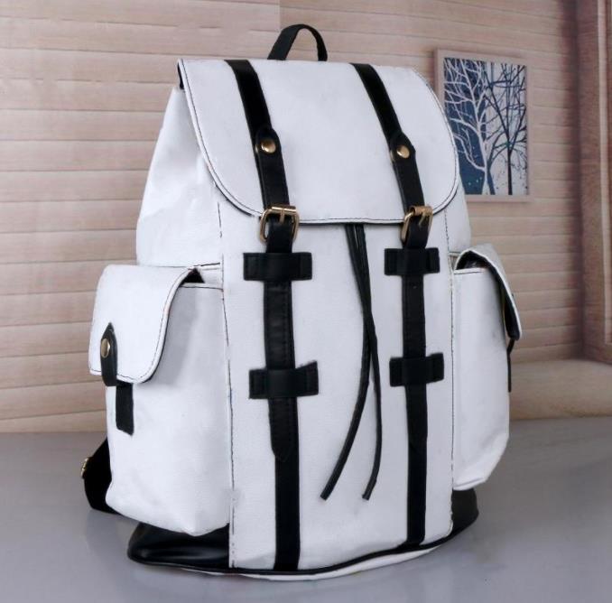 

Leather Christopher Backpack Luxurys Designer knapsack Men Women Classic Flowers Plaid Schoolbag Satchel Back pack