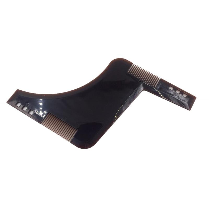 Electric Hair Brushes Double-sided Beard Style Comb Molding Template Tool Shaping & Styling With Inbuilt-image-707843769