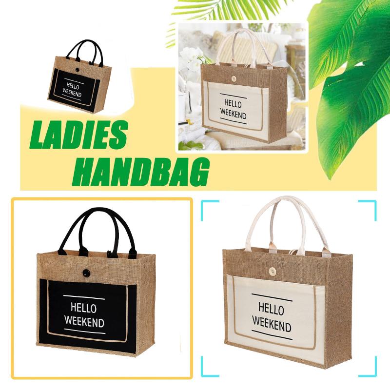 

Duffel Bags Women Fashion Casual Shoulder Handbags 2021 Canvas Summer Ladies Shopping Large Capacity Female Tote, Black