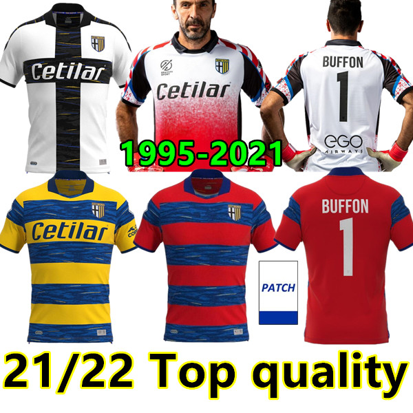 

21/22 PARMA soccer jersey Anniversary Buffon special CALCIO GOALKEEPER MAGLIA PORTIERE 2021 BUFFON 1 KUCO MIHAILA GERVINHO retro jerseys HERNANI football shirt