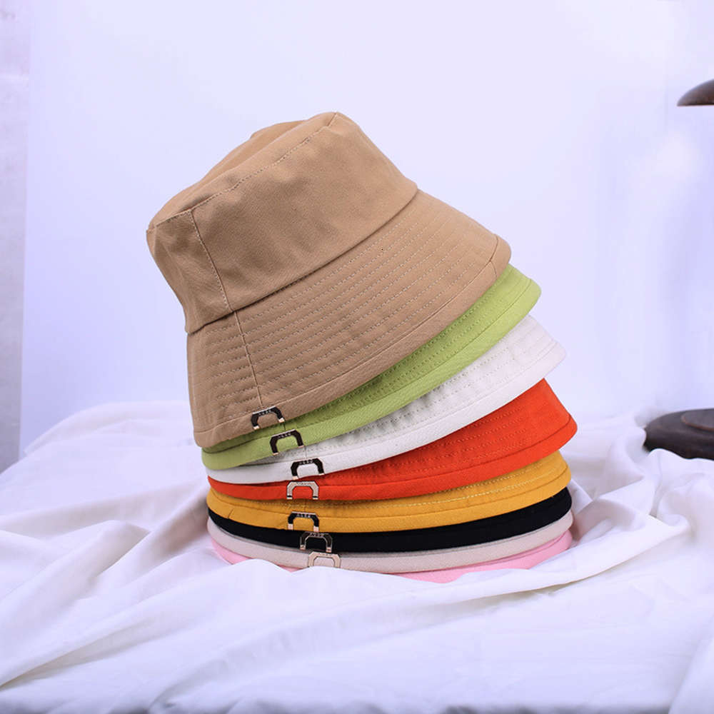 

Hat e square comfortable leisure sunshade fisherman's hat spring student simple pure color female basin small eaves sunscreen, Blue;gray