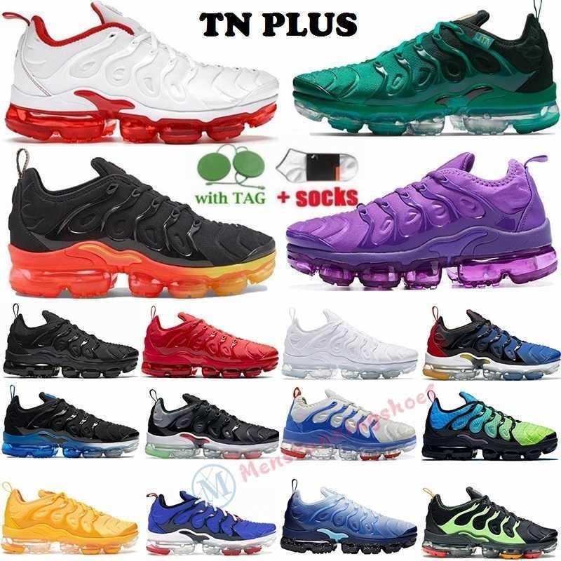 Max Vapor Tn Plus Running Shoes Men Women Triple Black Coquettish Purple Cherry Yolk Bubblegum Pastel Womens Outdoor Sports Trainers
