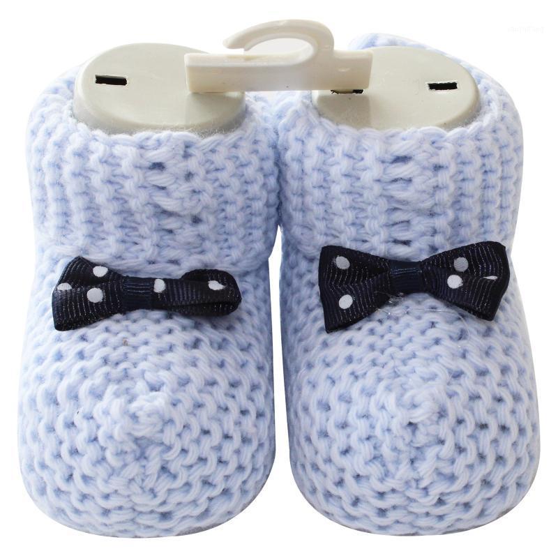 

Papyonlu Blue Knitwear Booties 0-6 Month Berets, Colorful