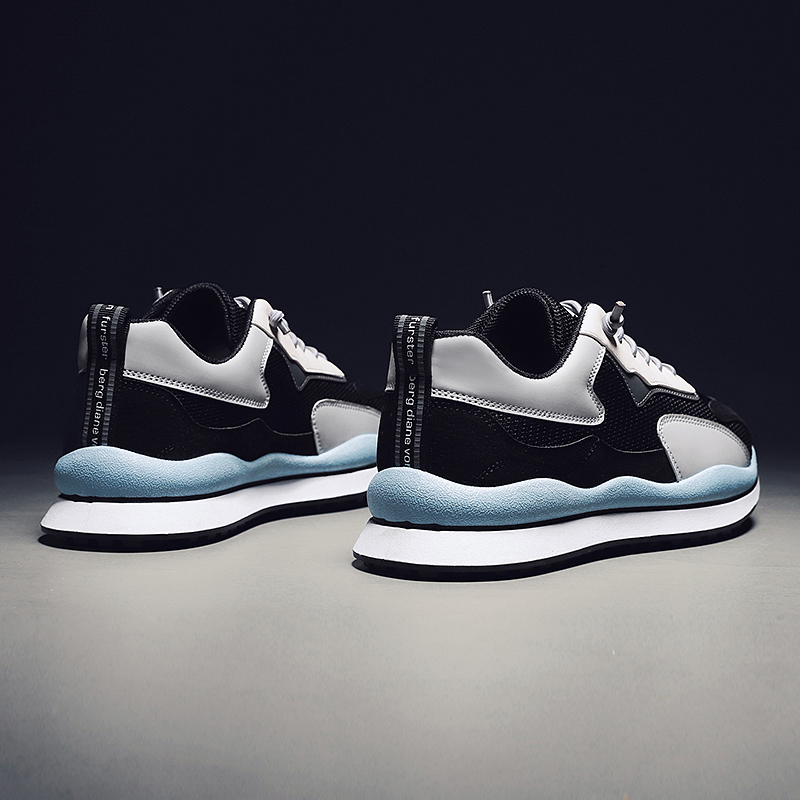 

2021 Women Mens Running Shoes Fashion Students Outdoor Sports Sneakers Black Grey Size Eur 39-44 Code 74-S225