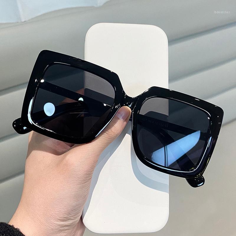 

Imwete Vintage Sunglasses Women Men Luxury Sun Glasses Oversizes Square Eyeglasses 2021 Brand Designer Eyewear UV400