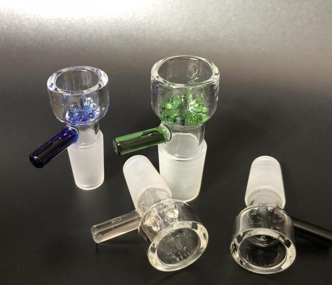 

Vintage Screen Glass Bowl 14mm 18mm Male For Hookah Water Bong smoking Tobacco pipe