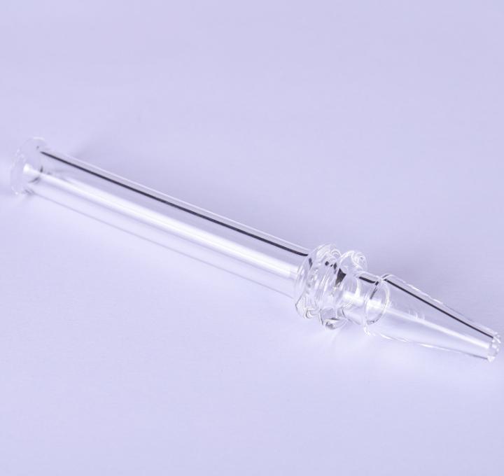 

2021 Quartz Mouth Piece High Quality Filter Tips Nectar Collector Nail Straw Tube Smoking Tool for Dab Rigs Glass Water Pipes