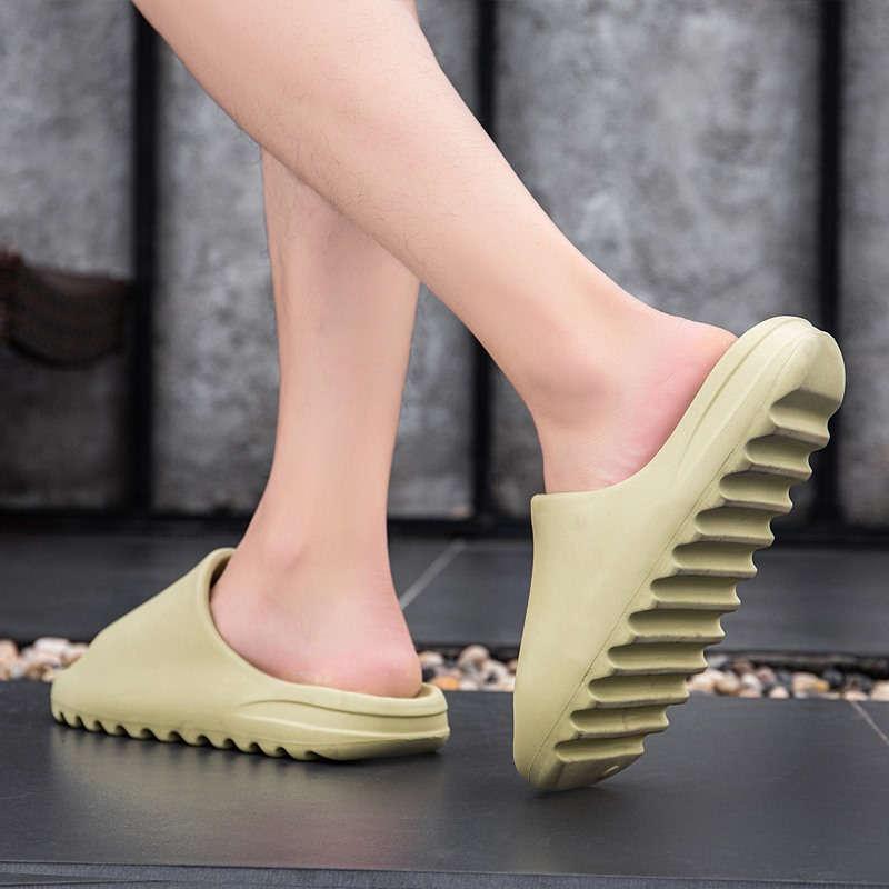 

Slippers Flip Flop Men Women's Flip-Flops Sneaker Sandals 2021 For Casual Man Shoes Flat Soft Sneakers, Black