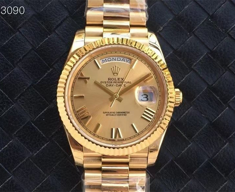 

With Original box certificate Mens watches 126660 18k Gold President Day DATE JUST Diamonds Watch 41MM Men Stainless Diamond Bezel Automatic, Slivery;brown