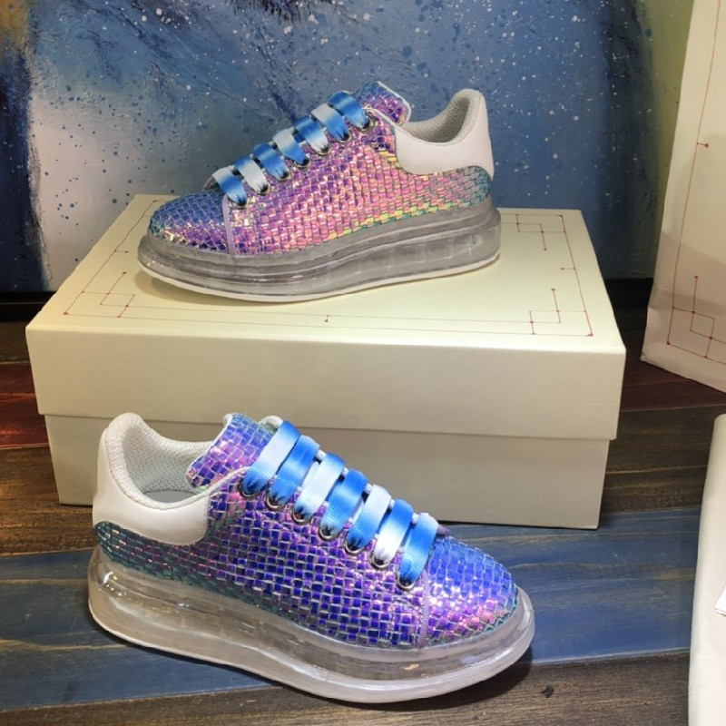 

Winter Autumn Stylesowner New trend Sequins Genuine Leather Men shoes Lace-up Queen Flat Round toe Casual Solid color Shallow Woman Sneakers Running Walking Shoe, Choose other shoes