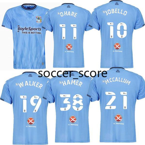 

21 22 Coventry City SOCCER Jerseys 2021 JOBELLO Godden OSTIGARD WALKER DA COSTA HAMER Home Blue FOOTBALL ShirtS THAILAND Adult Uniforms, Black;yellow
