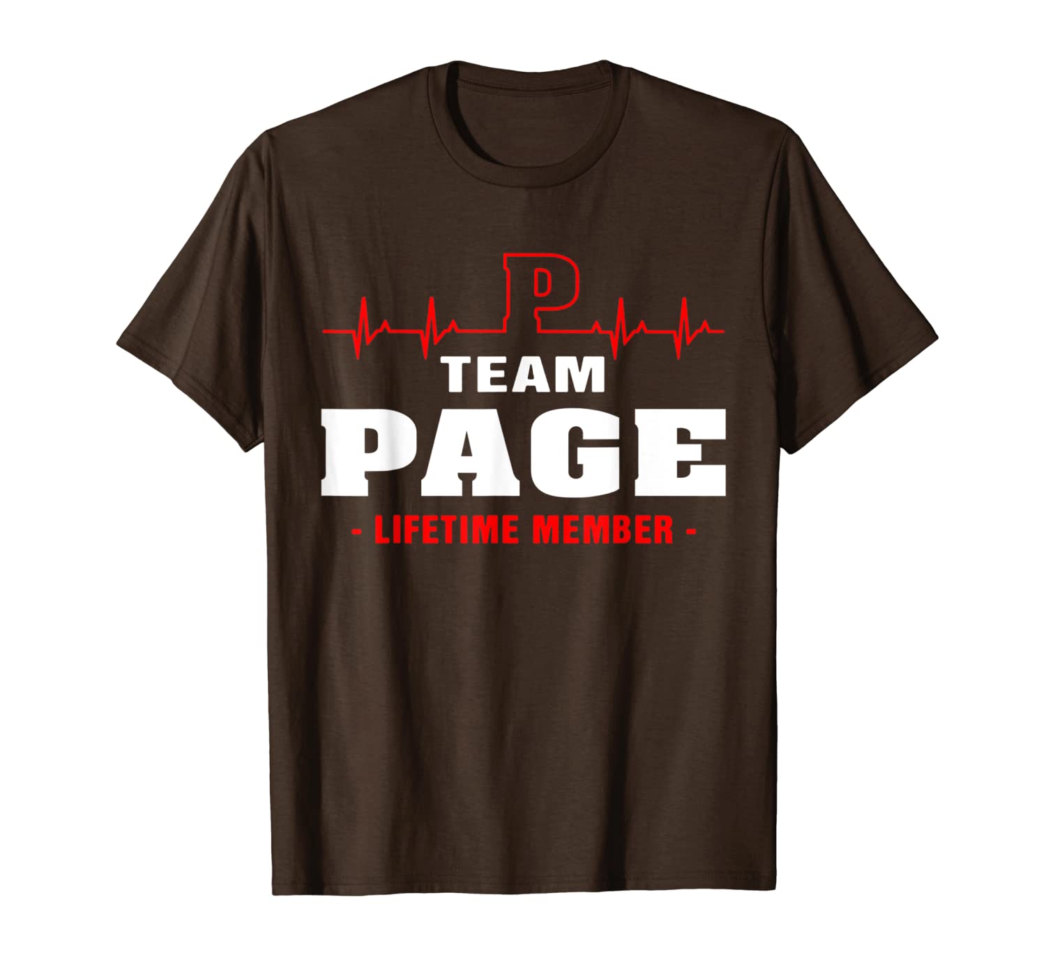 

team page lifetime member shirt surname, last name gift t-shirt, White;black