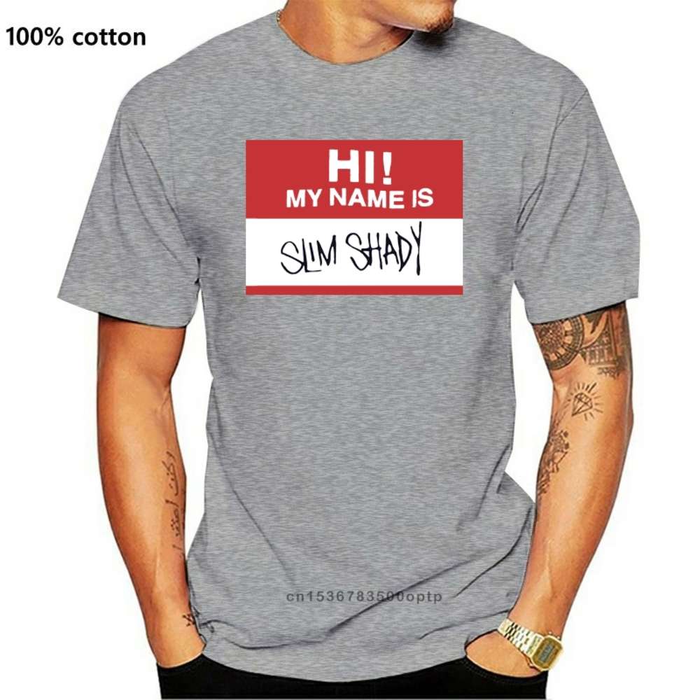 

polo Vintage 1999 Eminem My name is Slim Shady T-shirt Recycling Size S to 2Xl Custom Printed Tea Shirt, White;black