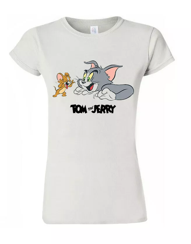 

Tom and Jerry Cartoon Cat Mice Tee T Shirt Men Women Unisex London Trendy M669, Mainly pictures