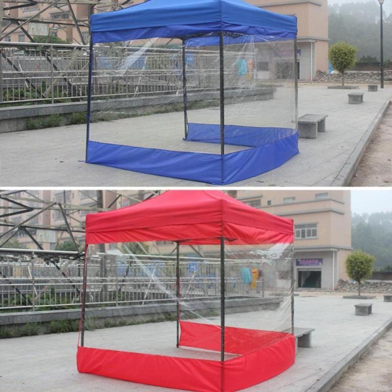 

Tents And Shelters Folding Shade Cloth Tent Advertising Thickened Dustproof Retractable Rainproof Cover Tarpaulin Roman Window Four-corne S7
