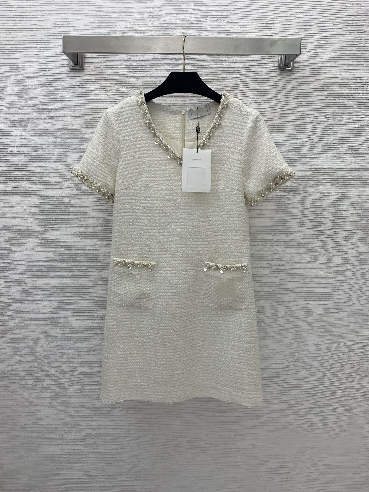 

Designer Dress 2021 Autumn O Neck Short Sleeve Panelled print Fashion Milan Runway Brand Same Style Dresses Women' 0726-4, Blue