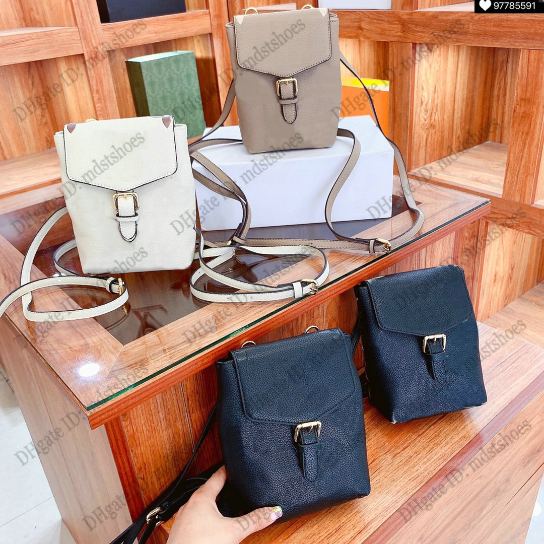 

Tiny Mini Backpack Grained Monograms Canvas Embossed Flower Letter Leather Backpacks multiple Shoulder Bag Handbag Cross Body Classic Nano Small cute By The Pool