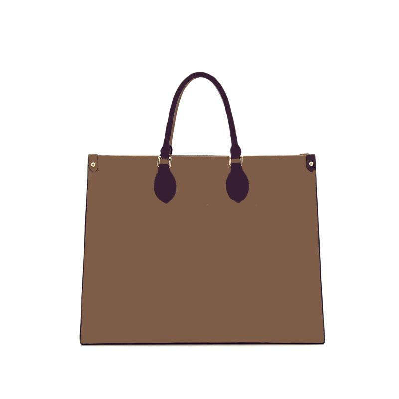 

Fashion high quality handbag ladies brown tote shopping bag outdoor travel luxury designer classic totes brand composite PU large capacity single shoulder bags, Oem
