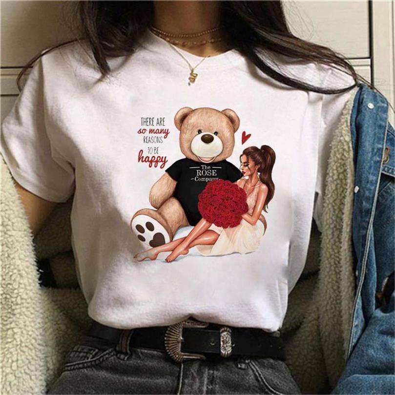

and womens fashion harajuku graphic mens printing women korean casual short sleeve clothes, White;black