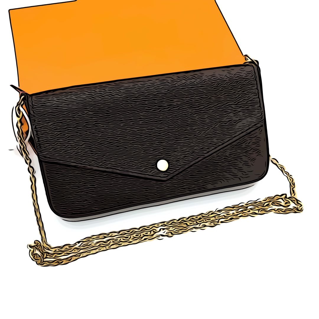 

Women wallet Luxurys Designers Bags Shoulder 1276 PU leather bag Handbags purse fashion shopkeeper recommends lady's bag size:21x11x2cm, White plaid