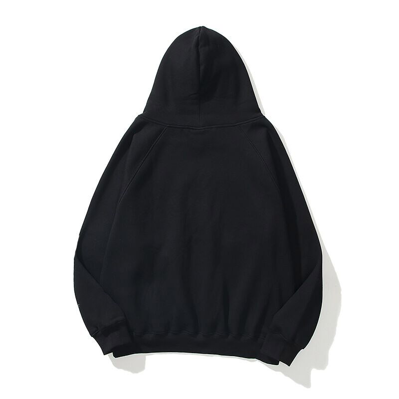 

Fashion Warm Hooded Sweater Men's Women's Fashion Streetwear Pullover Sweatshirt Loose Hoodie Couple Top Clothing0002, Black