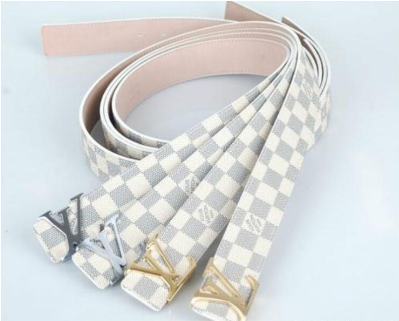 

2021 multi hardware high quality belt for men and women retail wholesale louis belts vitton lv welcome customers no box dust bags, Blue;gray