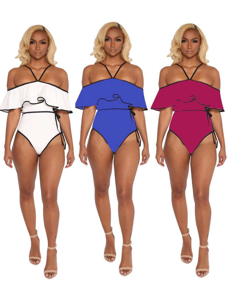 

Quality standard size women' swimsuit adult high elastic bikini pants, White