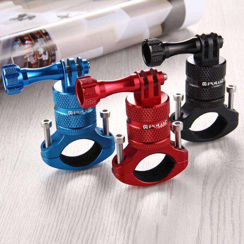 

Car & Truck Racks For Camera Bicycle Mount Bike Motorcycle Bracket Holder Go Pro Hero 9/87/6/5/4/3+ Action Stand Frame Clip Accessories