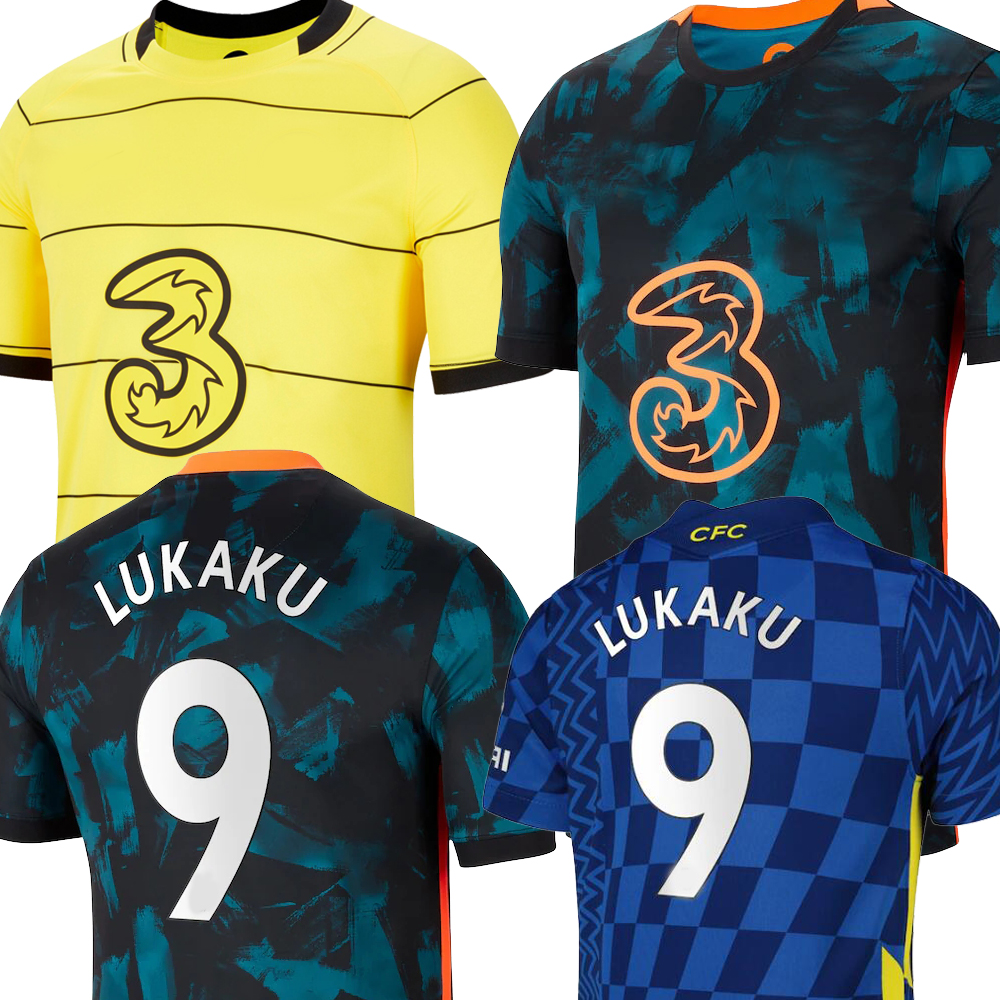 

2021 Chelsea HAVERTZ LUKAKU Soccer jersey PULISIC KANTE ZIYECH WERNER football shirt CHILWELL SILVA MOUNT AZPILICUETA camiseta futbol maillot Men Kids Kit Uniform, Away+ucl