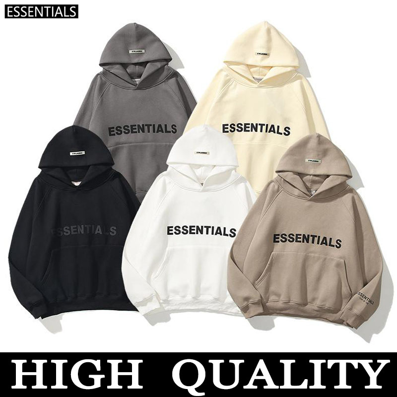 

Warm ESSENTIALS Hooded Hoodies Mens Womens Fashion Streetwear Pullover Sweatshirts Loose Hoodies Lovers Tops Clothing, Khaki