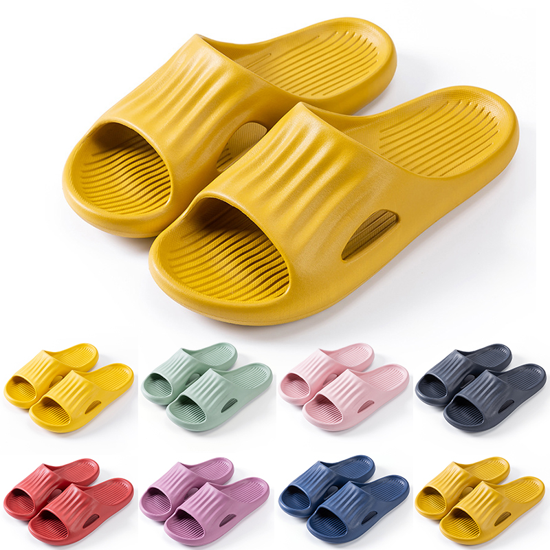 

Wholesale Non-Brand mens women slippers shoes red Lemon yellow green pink purple blue men slipper bathroom wading shoe, Item #1