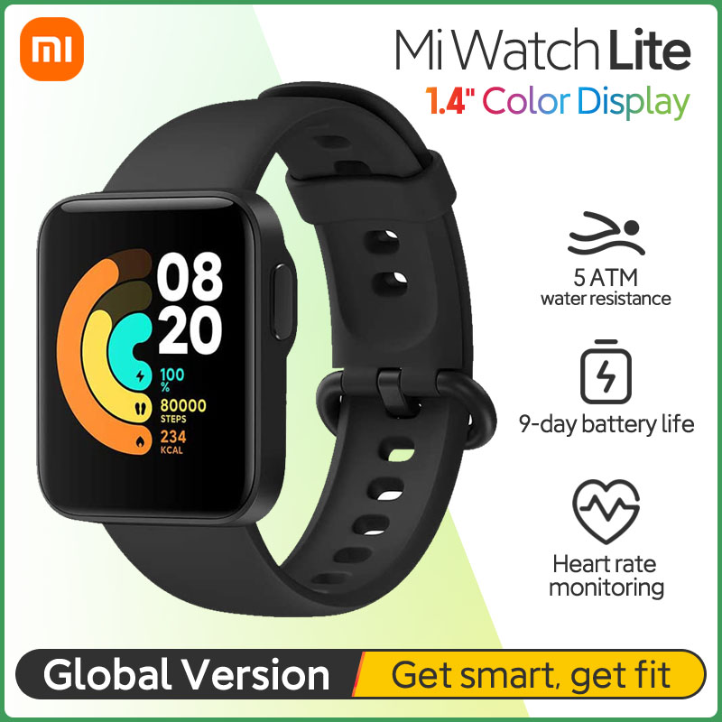 

Xiaomi Mi Watch Lite Smartwatch Global Version 1.4 inches Bluetooth 5.0 GPS