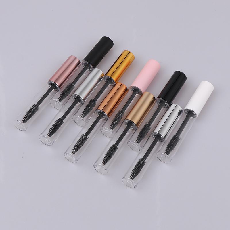 

Storage Bottles & Jars 10ml Empty Eyelashes Tube Mascara Vials Bottle Tool Fashion For Castor Oil DIY Container Set With Silver Cap 1pcs