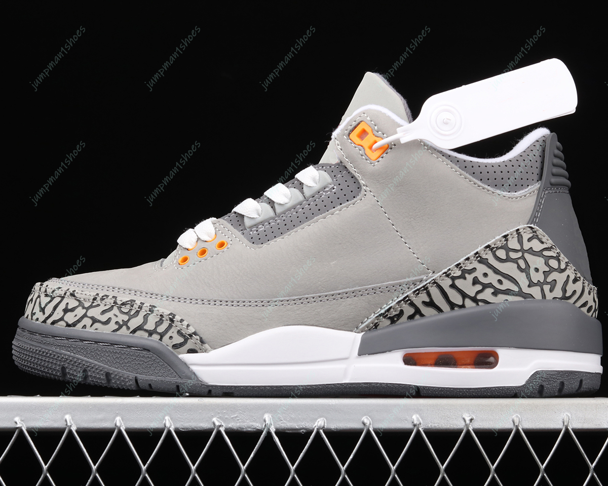 

High Quality Jumpman 3 3s shoe Cool Grey Mens Basketball Shoes
