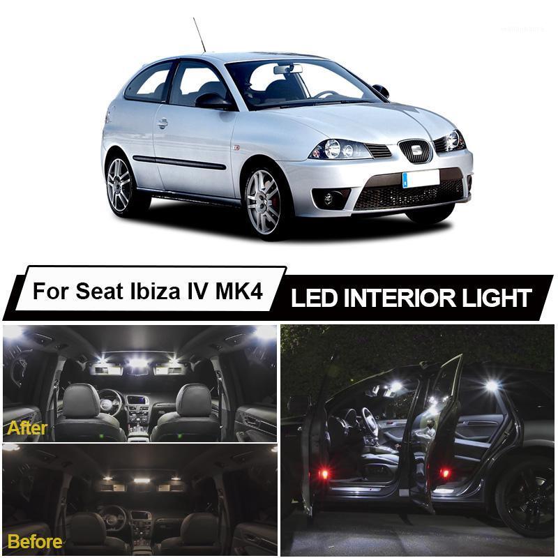 

Emergency Lights 11pcs Canbus Error Free Car LED Interior Reading Map Dome Bulb Kit For Seat Ibiza IV 4 6L 2002-2008 Accessories