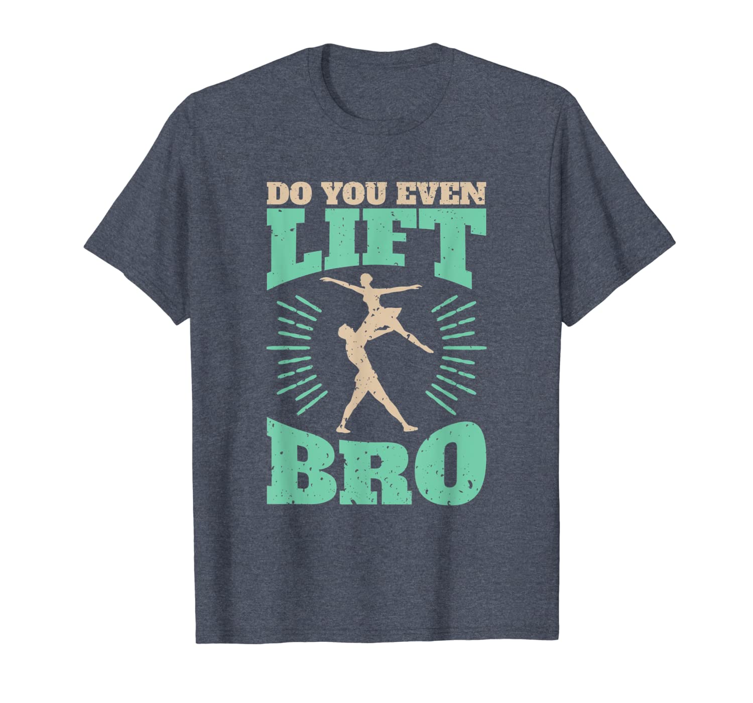

do you even lift bro - ballet shirt for men or boys, White;black